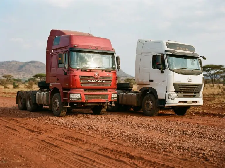Shacman F3000 против HOWO A7
