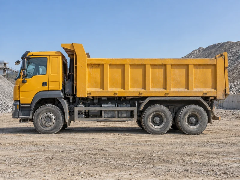 Габариты самосвала HOWO по колёсным формулам 4×2, 6×4 и 8×4